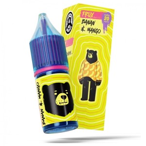 Liquid Go Bears Frux Salt 10ml o mocy 20 mg soli nikotynowej w smaku Banan Mango