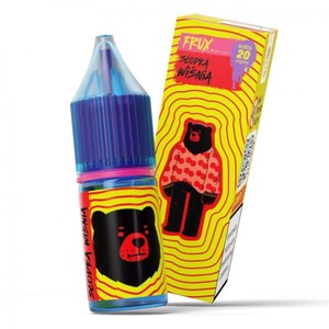 Liquid Go Bears Frux Salt 10ml o mocy 20 mg soli nikotynowej w smaku Słodka Wiśnia
