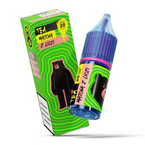 Liquid Go Bears Tea SS+ Salt 10ml o mocy 20 mg soli nikotynowej w smaku Matcha z Liczi