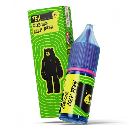 Liquid Go Bears Tea SS+ Salt 10ml o mocy 20 mg soli nikotynowej w smaku Zielona Herbata Cold Brew