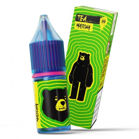 Liquid Go Bears Tea SS+ Salt 10ml o mocy 20 mg soli nikotynowej w smaku Matcha