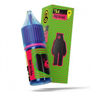 Liquid Go Bears Tea SS+ Salt 10ml o mocy 20 mg soli nikotynowej w smaku Herbata Malinowa