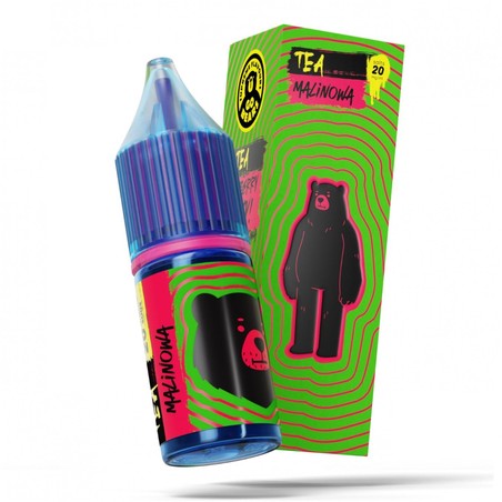 Liquid Go Bears Tea SS+ Salt 10ml o mocy 20 mg soli nikotynowej w smaku Herbata Malinowa
