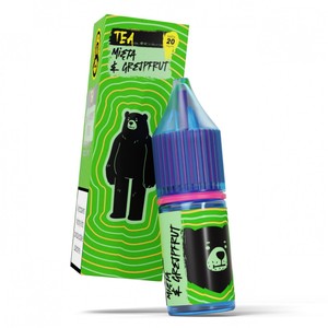 Liquid Go Bears Tea SS+ Salt 10ml o mocy 20 mg soli nikotynowej w smaku Herbata Miętowa z Grejpfrutem