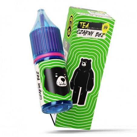 Liquid Go Bears Tea SS+ Salt 10ml o mocy 20 mg soli nikotynowej w smaku Herbata z Kwiatów Czarnego Bzu
