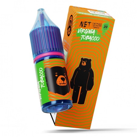 Liquid Go Bears NET Salt 10ml o mocy 20 mg soli nikotynowej w smaku Virginia Tobacco