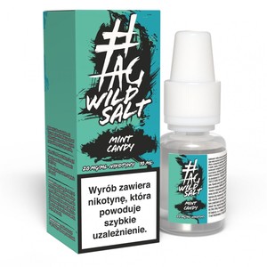Liquid TAG Salt Wild 10ml o mocy 20 mg soli nikotynowej w smaku Mint Candy