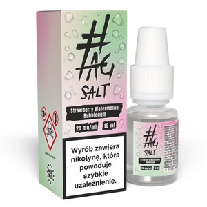 Liquid TAG Salt Drinks 10ml o mocy 20 mg soli nikotynowej w smaku Strawberry Watermelon Bubblegum