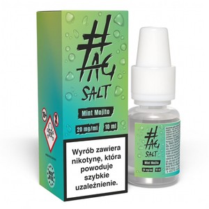 Liquid TAG Salt Drinks 10ml o mocy 20 mg soli nikotynowej w smaku Mint Mojito