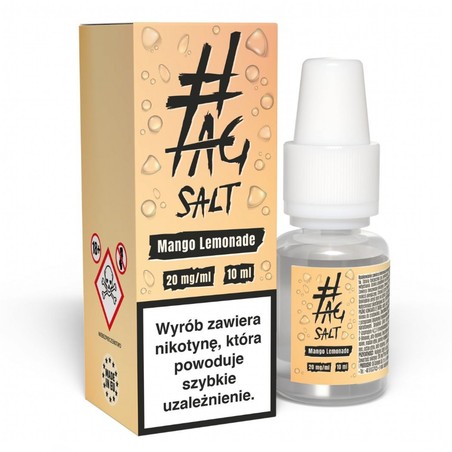 Liquid TAG Salt Drinks 10ml o mocy 20 mg soli nikotynowej w smaku Mango Lemonade