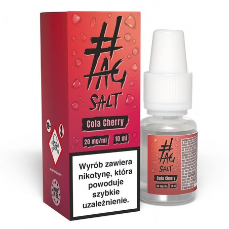 Liquid TAG Salt Drinks 10ml o mocy 20 mg soli nikotynowej w smaku Cola Cherry