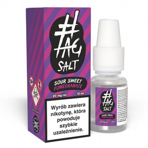 Liquid TAG Salt Sour 10ml o mocy 20 mg soli nikotynowej w smaku Sweet Pomegranate