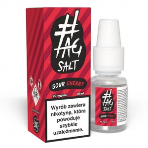 Liquid TAG Salt Sour 10ml o mocy 20 mg soli nikotynowej w smaku Cherry