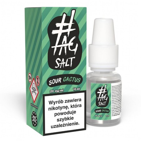 Liquid TAG Salt Sour 10ml o mocy 20 mg soli nikotynowej w smaku Cactus