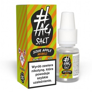 Liquid TAG Salt Sour 10ml o mocy 20 mg soli nikotynowej w smaku Apple Mango