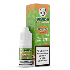 Liquid Panda Salt 10ml o mocy 20 mg soli nikotynowej w smaku Brzoskwiniowe Ice Tea