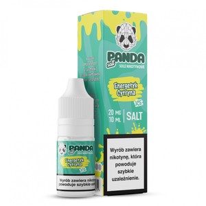 Liquid Panda Salt 10ml o mocy 20 mg soli nikotynowej w smaku Energetyk z Nutą Cytryny