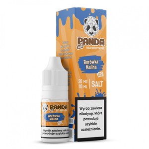 Liquid Panda Salt 10ml o mocy 20 mg soli nikotynowej w smaku Borówka Malina