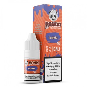 Liquid Panda Salt 10ml o mocy 20 mg soli nikotynowej w smaku Borówka