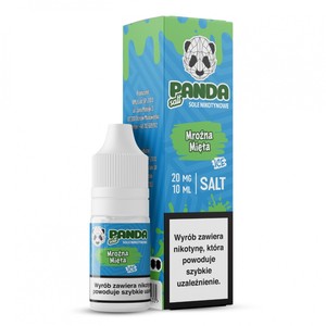 Liquid Panda Salt 10ml o mocy 20 mg soli nikotynowej w smaku Mroźna Mięta