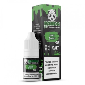 Liquid Panda Salt 10ml o mocy 20 mg soli nikotynowej w smaku Aloes Granat Ice