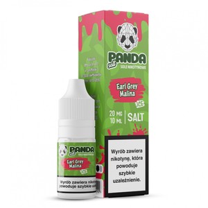 Liquid Panda Salt 10ml o mocy 20 mg soli nikotynowej w smaku Earl Grey Malina Ice
