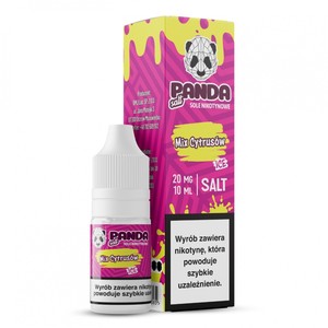 Liquid Panda Salt 10ml o mocy 20 mg soli nikotynowej w smaku Mix Cytrusów
