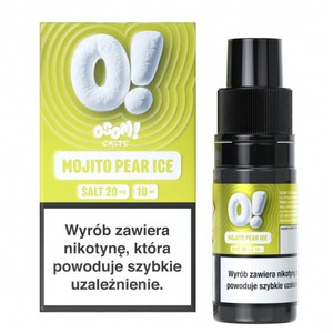 Liquid OSOM! Salt 10ml o mocy 20 mg soli nikotynowej w smaku Mojito Pear Ice