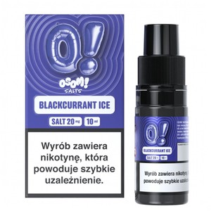 Liquid OSOM! Salt 10ml o mocy 20 mg soli nikotynowej w smaku Blackcurrant Ice