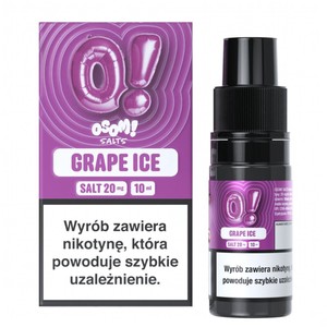 Liquid OSOM! Salt 10ml o mocy 20 mg soli nikotynowej w smaku Grape Ice