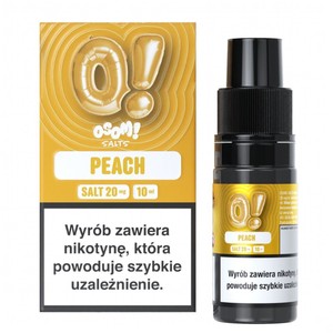Liquid OSOM! Salt 10ml o mocy 20 mg soli nikotynowej w smaku Peach