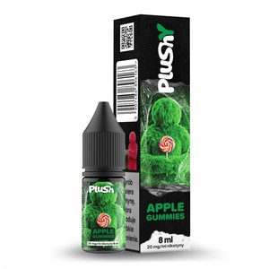 Liquid Plushy Salt Candy 8ml o mocy 20 mg soli nikotynowej w smaku Apple Gummies