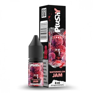 Liquid Plushy Salt Jam 8ml o mocy 20 mg soli nikotynowej w smaku Watermelon Jam