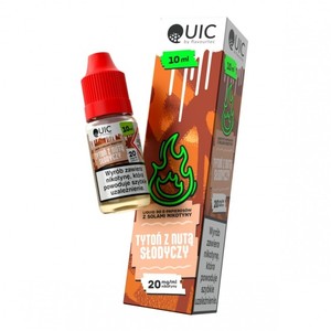 Liquid Quic Salt 10ml o mocy 20 mg soli nikotynowej w smaku Tytoń z Nutą Słodyczy
