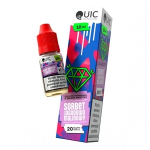 Liquid Quic Salt 10ml o mocy 20 mg soli nikotynowej w smaku Sorbet Jagodowo Malinowy