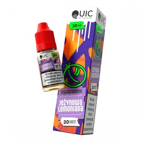 Liquid Quic Salt 10ml o mocy 20 mg soli nikotynowej w smaku Jeżynowa Lemoniada