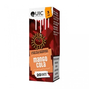 Liquid Quic Salt 3ml o mocy 20 mg soli nikotynowej w smaku Mango Cola