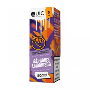 Liquid Quic Salt 3ml o mocy 20 mg soli nikotynowej w smaku Jeżynowa Lemoniada