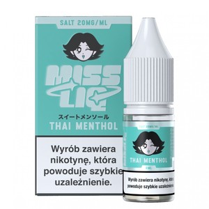 Liquid Miss Liq Salt 8ml o mocy 20 mg soli nikotynowej w smaku Thai Menthol