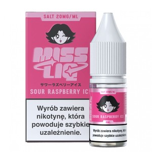 Liquid Miss Liq Salt 8ml o mocy 20 mg soli nikotynowej w smaku Sour Raspberry Ice