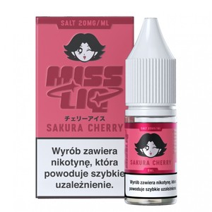 Liquid Miss Liq Salt 8ml o mocy 20 mg soli nikotynowej w smaku Sakura Cherry