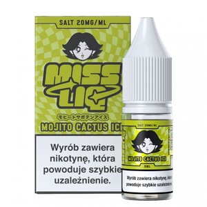 Liquid Miss Liq Salt 8ml o mocy 20 mg soli nikotynowej w smaku Mojito Cactus Ice