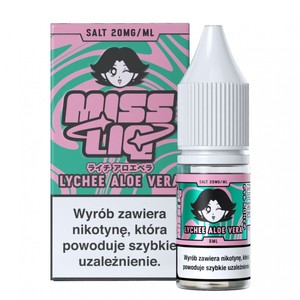 Liquid Miss Liq Salt 8ml o mocy 20 mg soli nikotynowej w smaku Lychee Aloe Vera