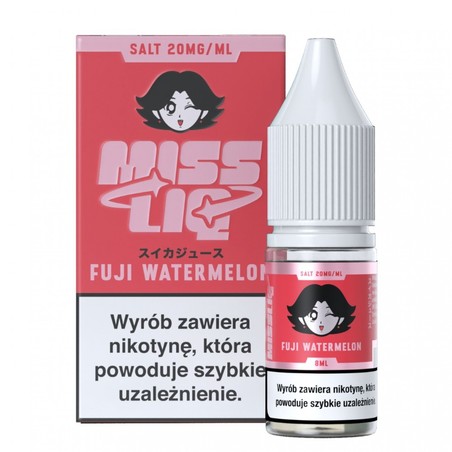 Liquid Miss Liq Salt 8ml o mocy 20 mg soli nikotynowej w smaku Fuji Watermelon