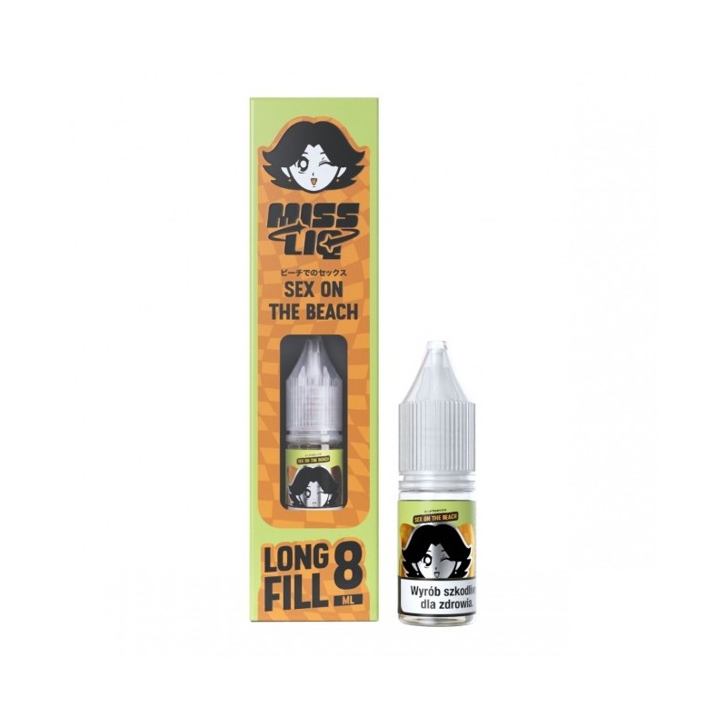 Longfill Miss Liq 8ml w 10ml butelce o smaku Sex On the Beach