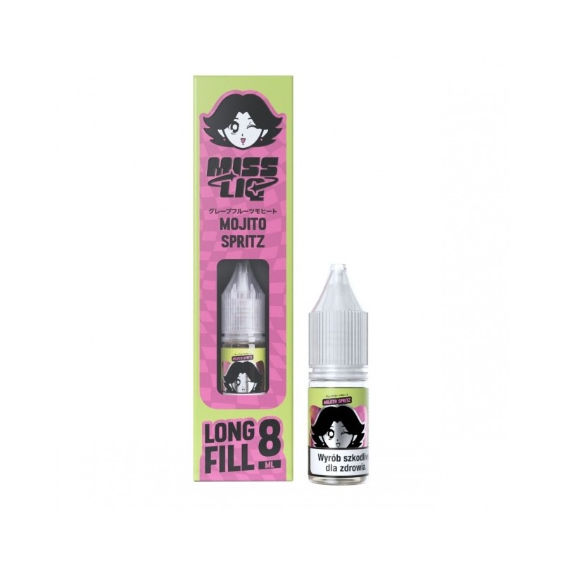 Longfill Miss Liq 8ml w 10ml butelce o smaku Mojito Spritz