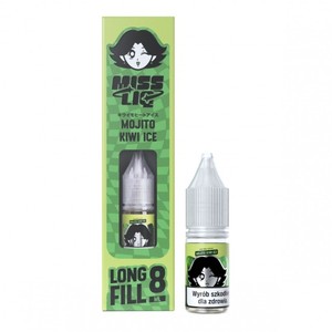 Longfill Miss Liq 8ml w 10ml butelce o smaku Mojito Kiwi Ice