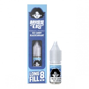 Longfill Miss Liq 8ml w 10ml butelce o smaku Ice Candy Blackcurrant