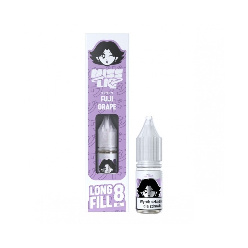 Longfill Miss Liq 8ml w 10ml butelce o smaku Fuji Grape