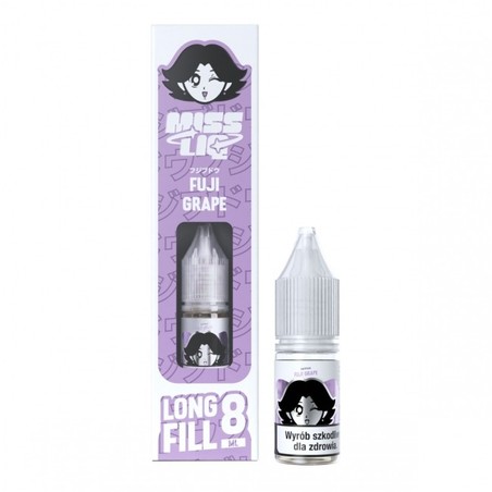 Longfill Miss Liq 8ml w 10ml butelce o smaku Fuji Grape